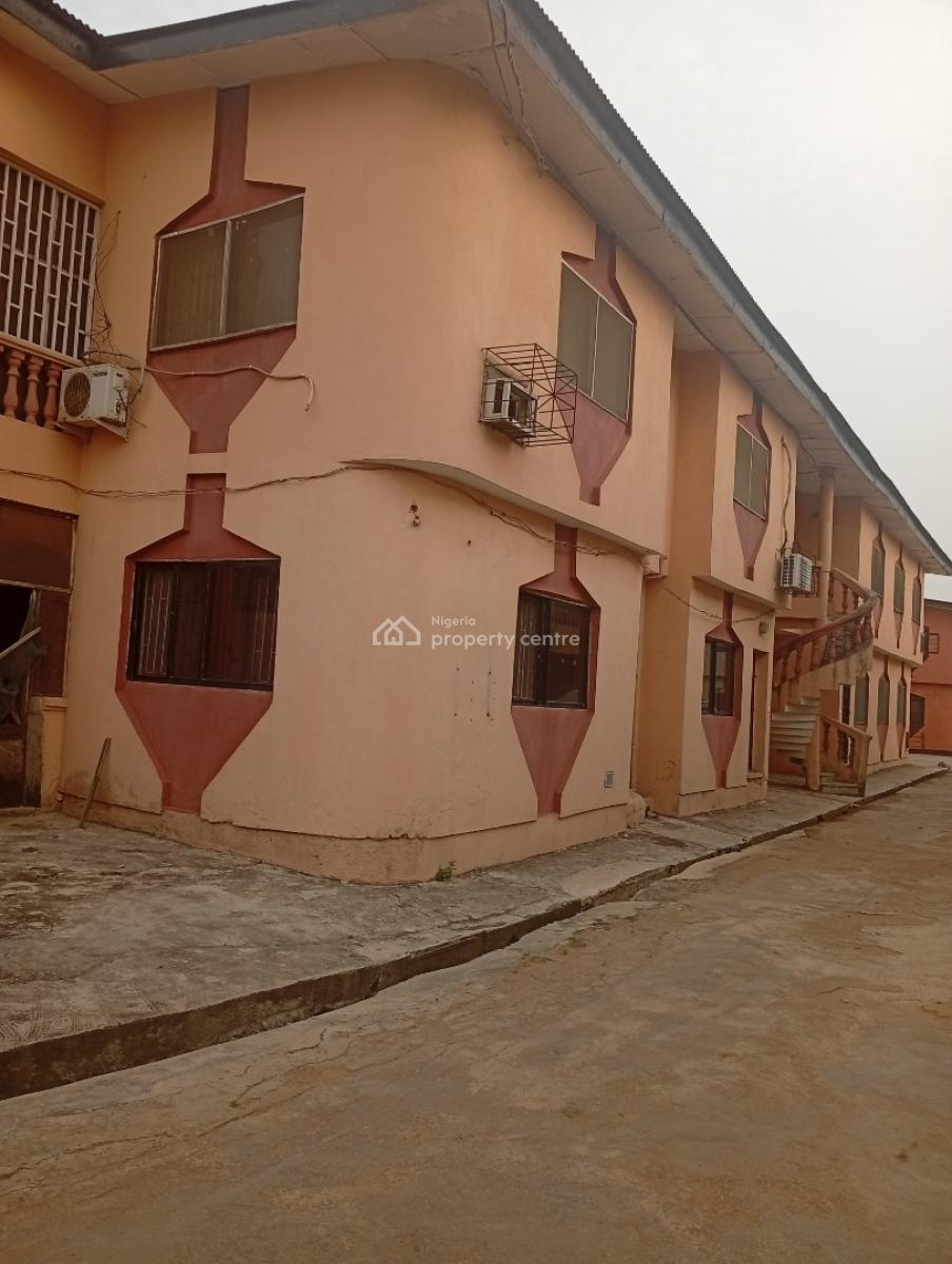 a Block of 4 Units of 3 Bedroom Flat Within a Mini Estate, Mini Estate Bamishile Egbeda, Egbeda, Alimosho, Lagos, Block of Flats for Sale