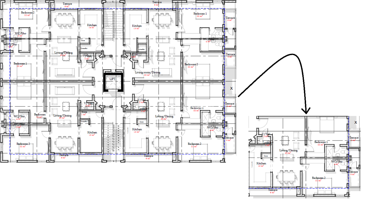 Premium 2 Bedroom Apartments Off Plan, John-vic Igboanugo Street, Lekki Phase 1, Lekki, Lagos, Flat / Apartment for Sale