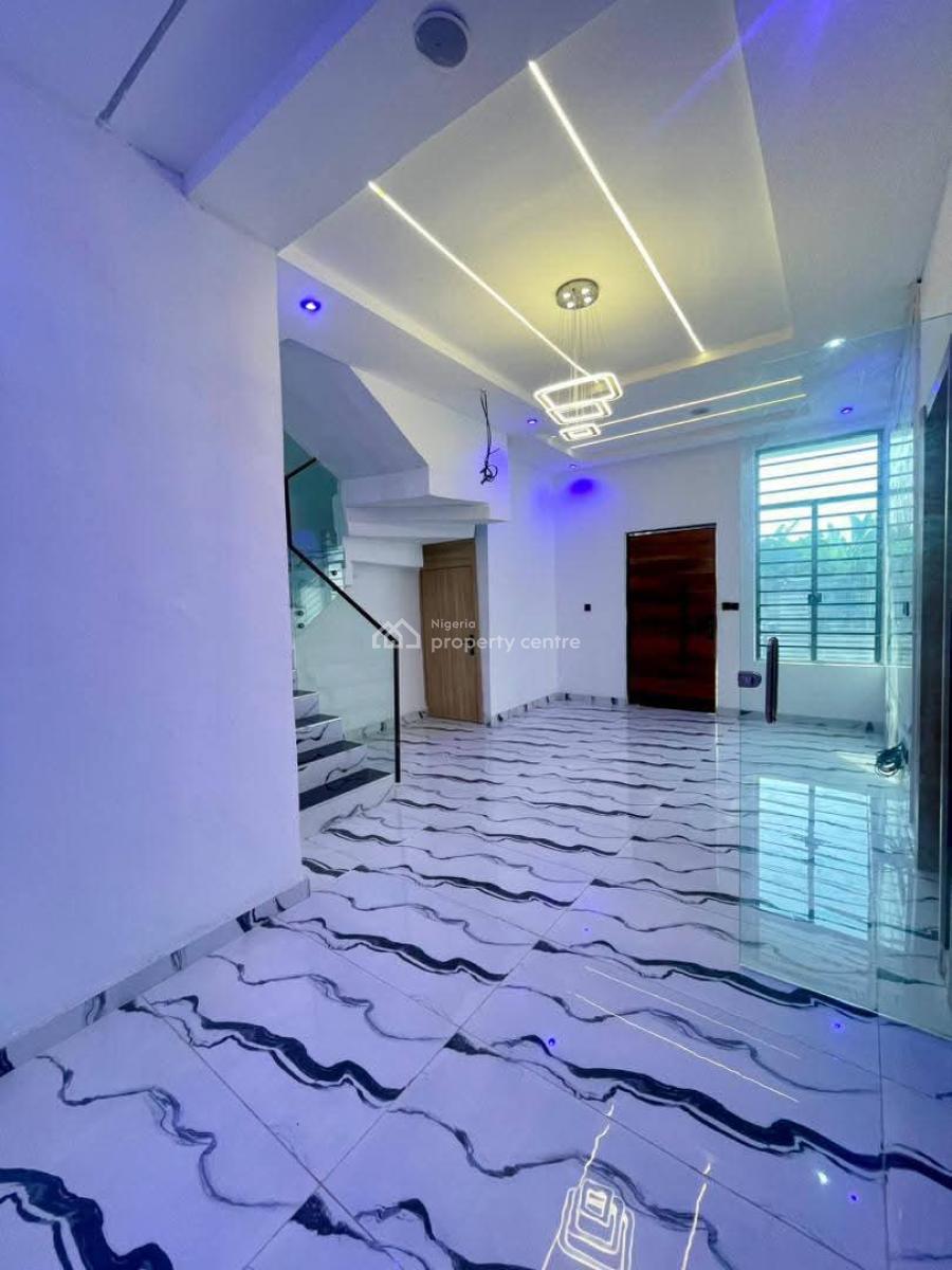 Newly Built 4 Bedroom Semi-detached House with Bq, Abraham Adesanya, Ajah, Lagos, Semi-detached Duplex for Sale