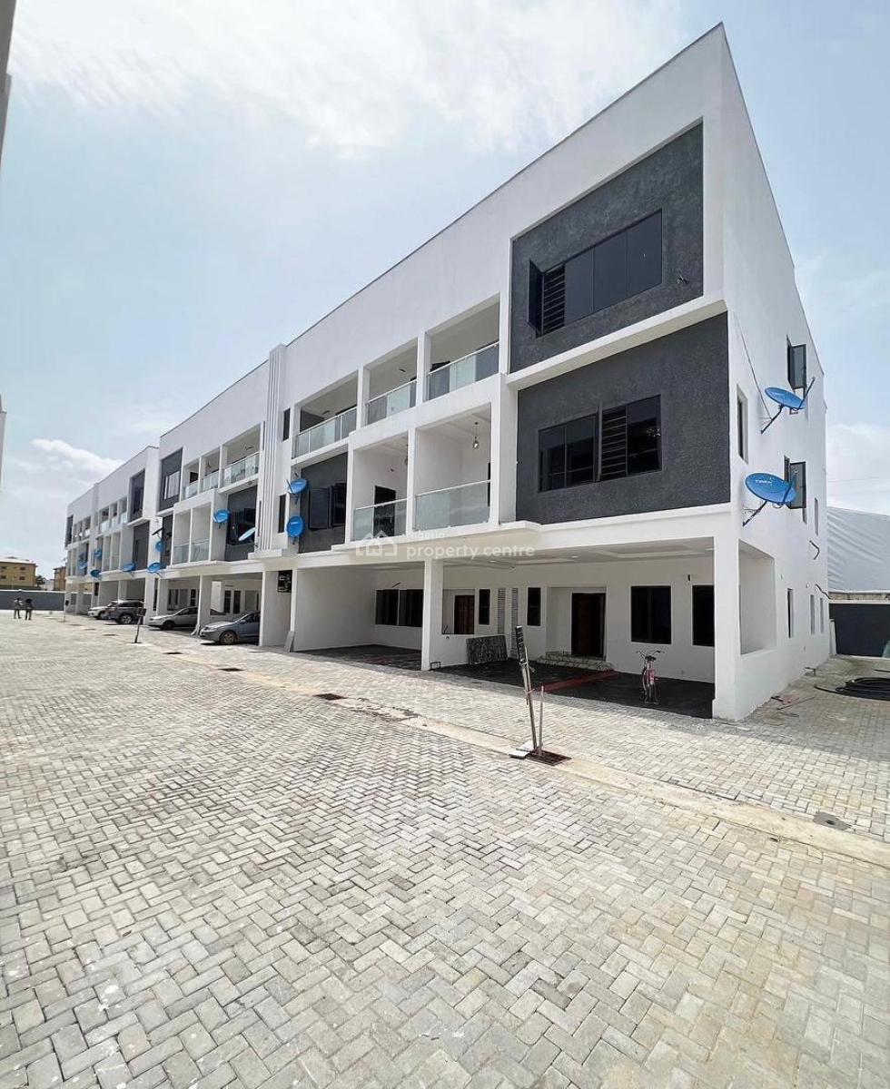 4 Bedroom Terrace, Ikate Elegushi, Lekki, Lagos, Terraced Bungalow for Rent