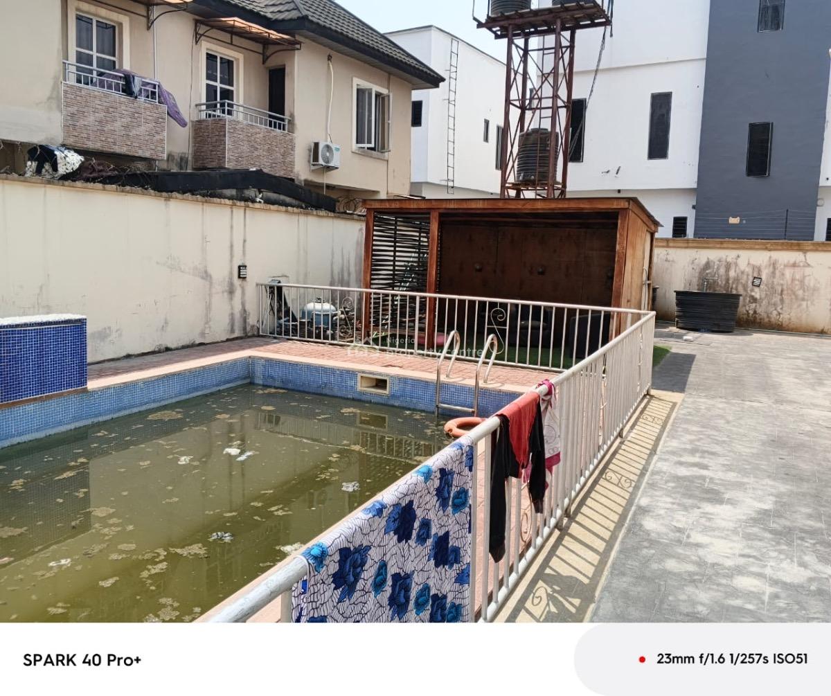 6 Bedroom Duplex Built on 750sqm Comes with Swimming Pool Plus Bq, Peninsula Gardens Estate, Sangotedo, Ajah, Lagos, Detached Duplex for Sale