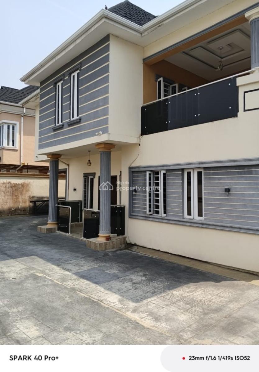 6 Bedroom Duplex Built on 750sqm Comes with Swimming Pool Plus Bq, Peninsula Gardens Estate, Sangotedo, Ajah, Lagos, Detached Duplex for Sale