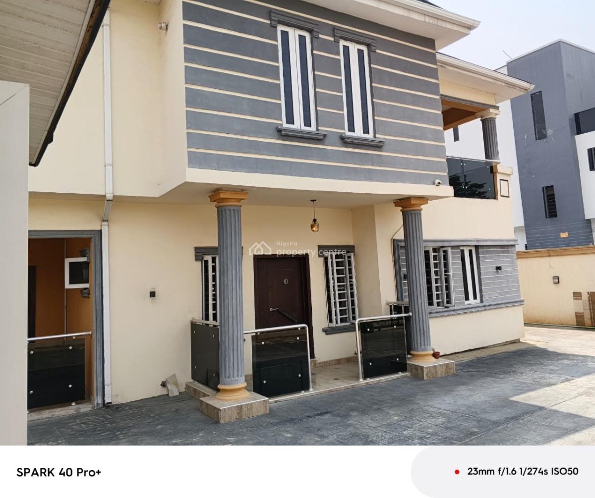 6 Bedroom Duplex Built on 750sqm Comes with Swimming Pool Plus Bq, Peninsula Gardens Estate, Sangotedo, Ajah, Lagos, Detached Duplex for Sale
