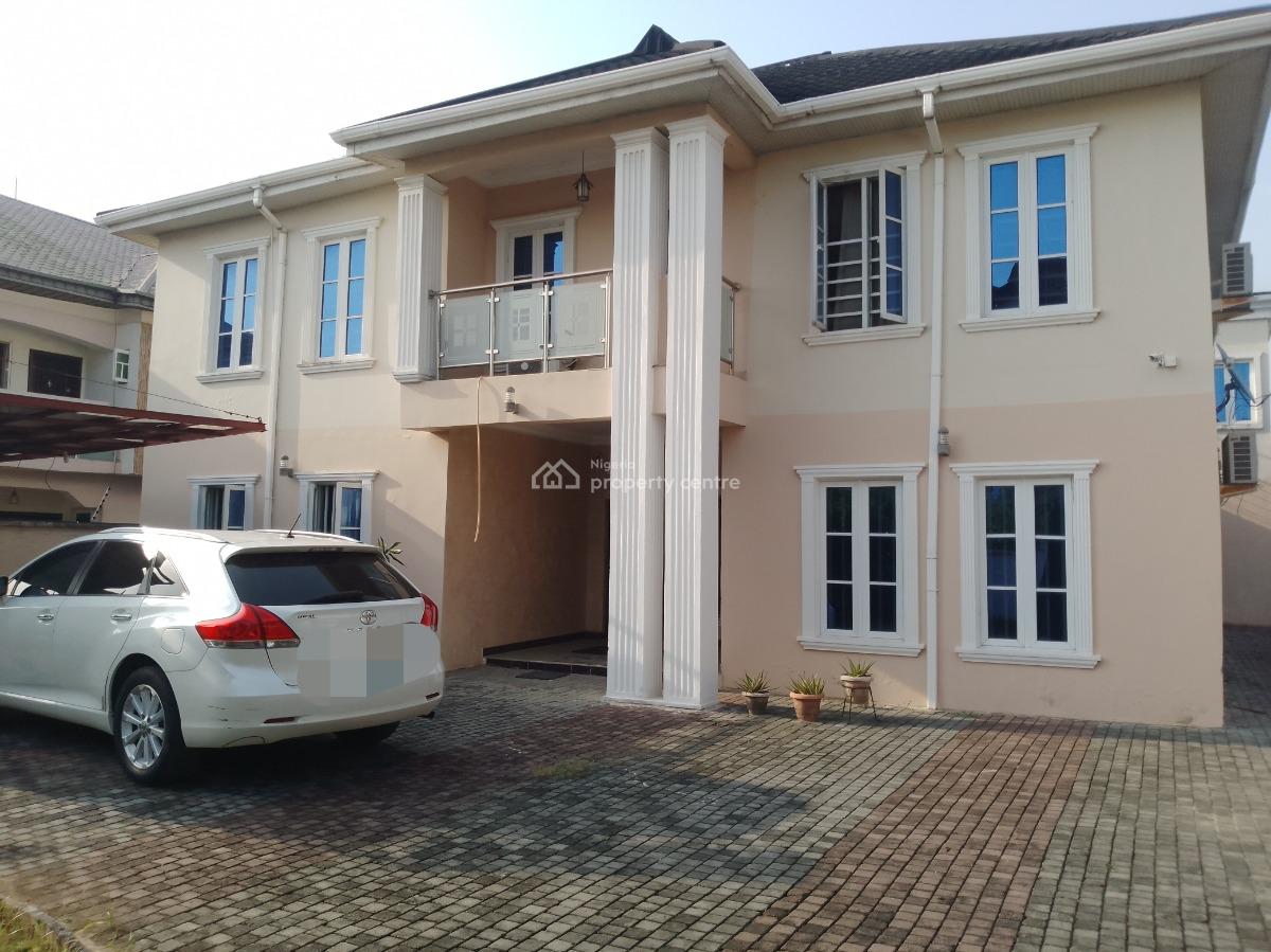 Fully Furnished 5 Bedroom Duplex with Bq, Peninsula Garden Estate, Sangotedo, Ajah, Lagos, Detached Duplex for Rent