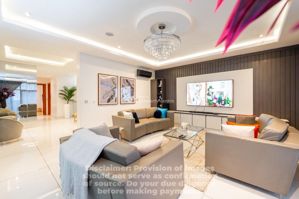 Nicely Furnished 4 Bedroom Apartment, Banana Island, Ikoyi, Lagos, Flat / Apartment Short Let