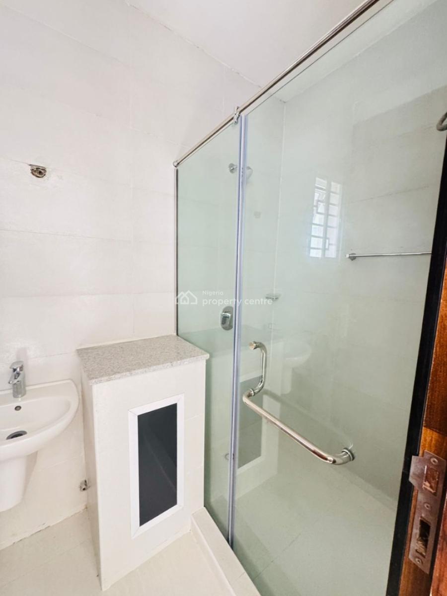 Four Bedroom Semi Detached House with Bq, Chevron, Lekki, Lagos, Semi-detached Duplex for Rent