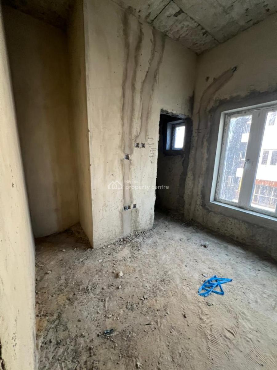 Luxury 1 Bedroom Apartment (carcass), Kunsenla Road, Ikate Elegushi, Lekki, Lagos, Mini Flat (room and Parlour) for Sale