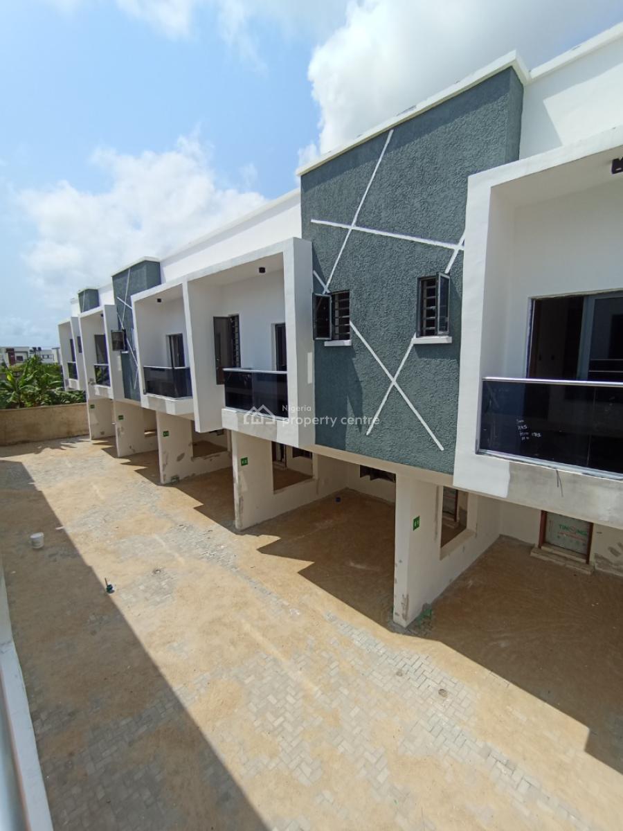 Newly Built 4 Bedroom Townhouse, Abraham Adesanya, Ajah, Lagos, Terraced Duplex for Sale