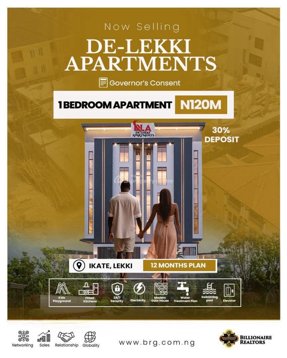 Invest in This 2 Bedroom Apartment, 13, Yemi Adetayo Link Road, Ilasan , Ikate - Lekki, Lagos, Ikate, Lekki, Lagos, House for Sale