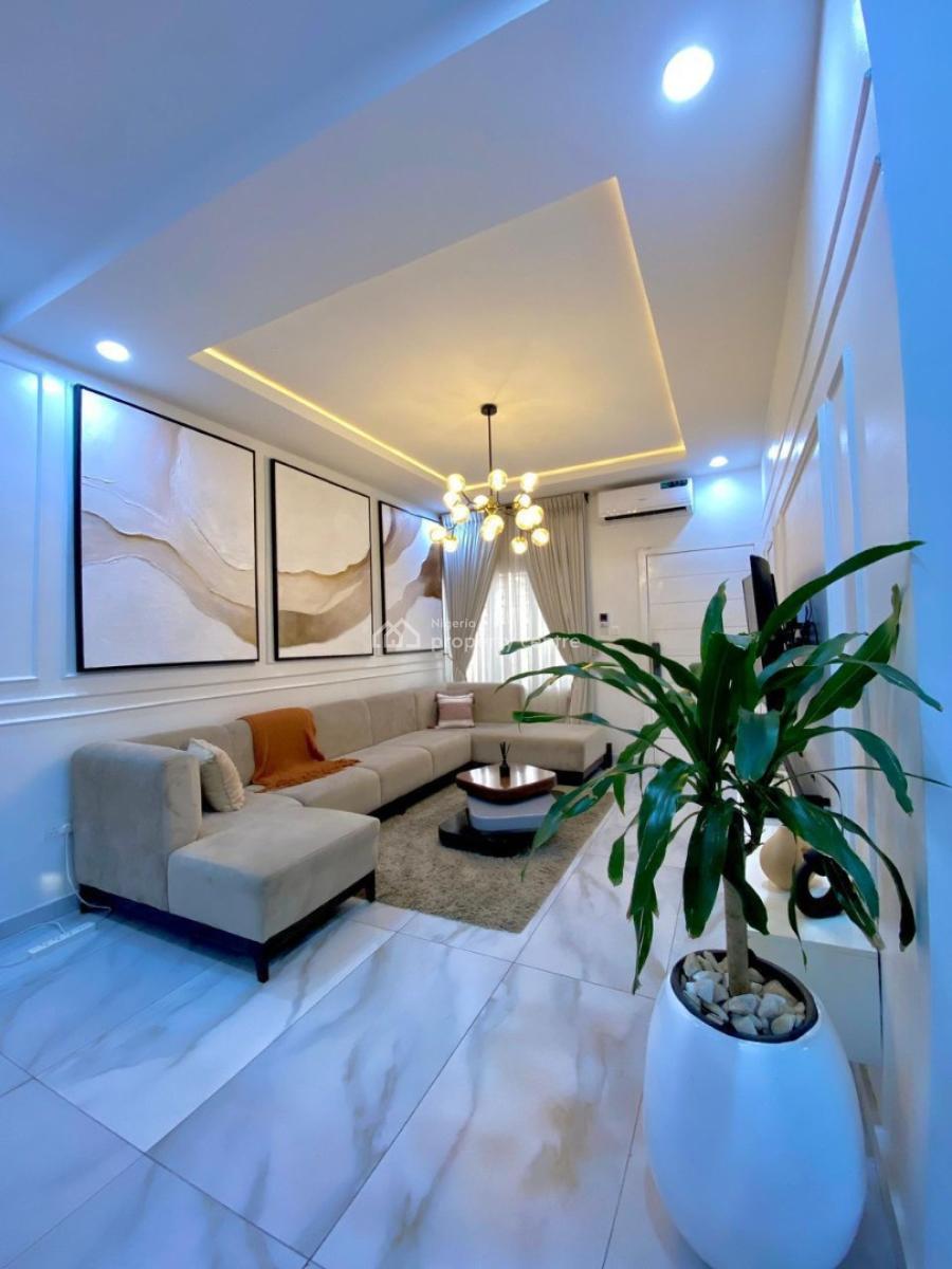 Luxury Minimalist 3 Bedroom Apartment with Housekeeping and Snooker, Lekki, Lagos, Flat / Apartment Short Let