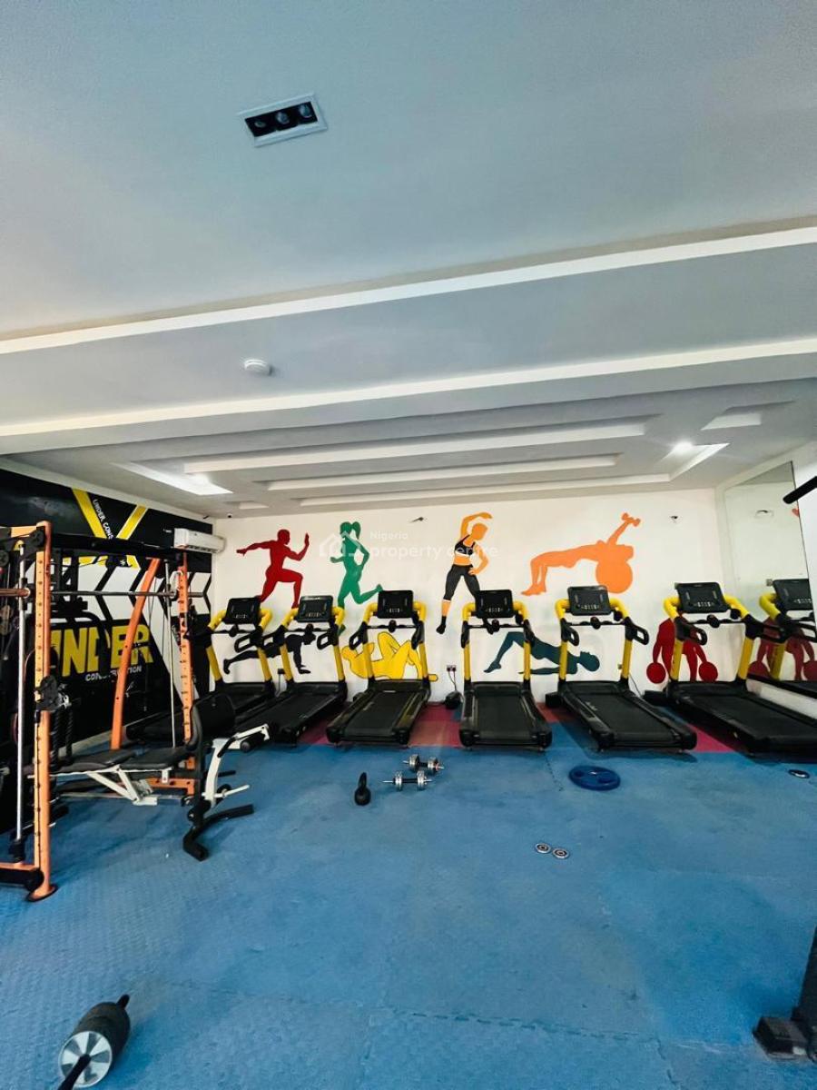 Luxurious and Comfortable 2 Bedroom Apartment with Pool and Gym, Ajah, Lagos, Flat / Apartment Short Let