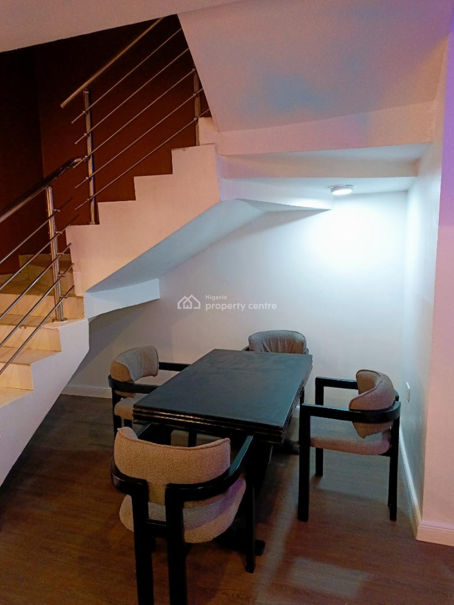 Clean and Exquisite Fully Furnished 4 Bedroom Terrace Duplex with Bq, Gilmor, Jahi, Abuja, Terraced Duplex for Rent
