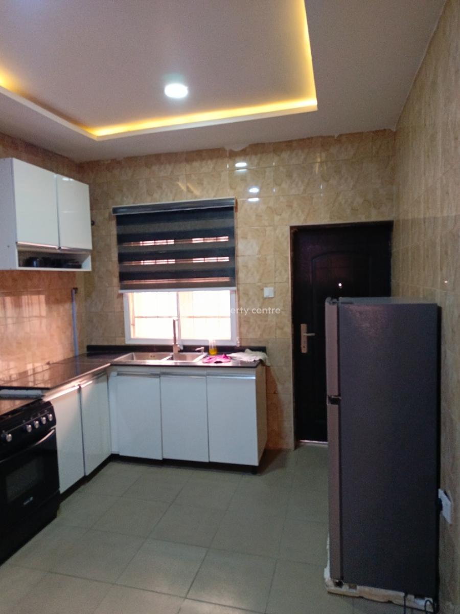 Clean and Exquisite Fully Furnished 4 Bedroom Terrace Duplex with Bq, Gilmor, Jahi, Abuja, Terraced Duplex for Rent