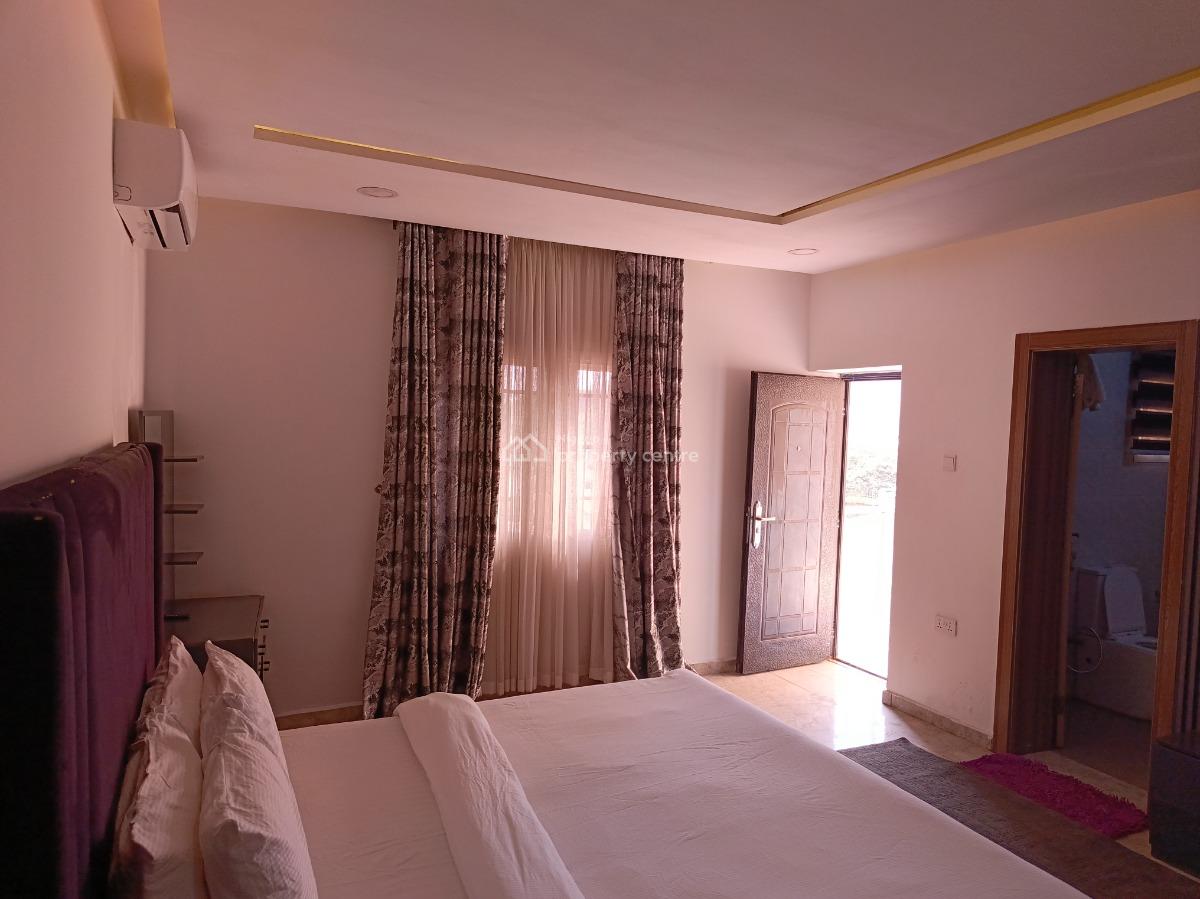 Clean and Exquisite Fully Furnished 4 Bedroom Terrace Duplex with Bq, Gilmor, Jahi, Abuja, Terraced Duplex for Rent