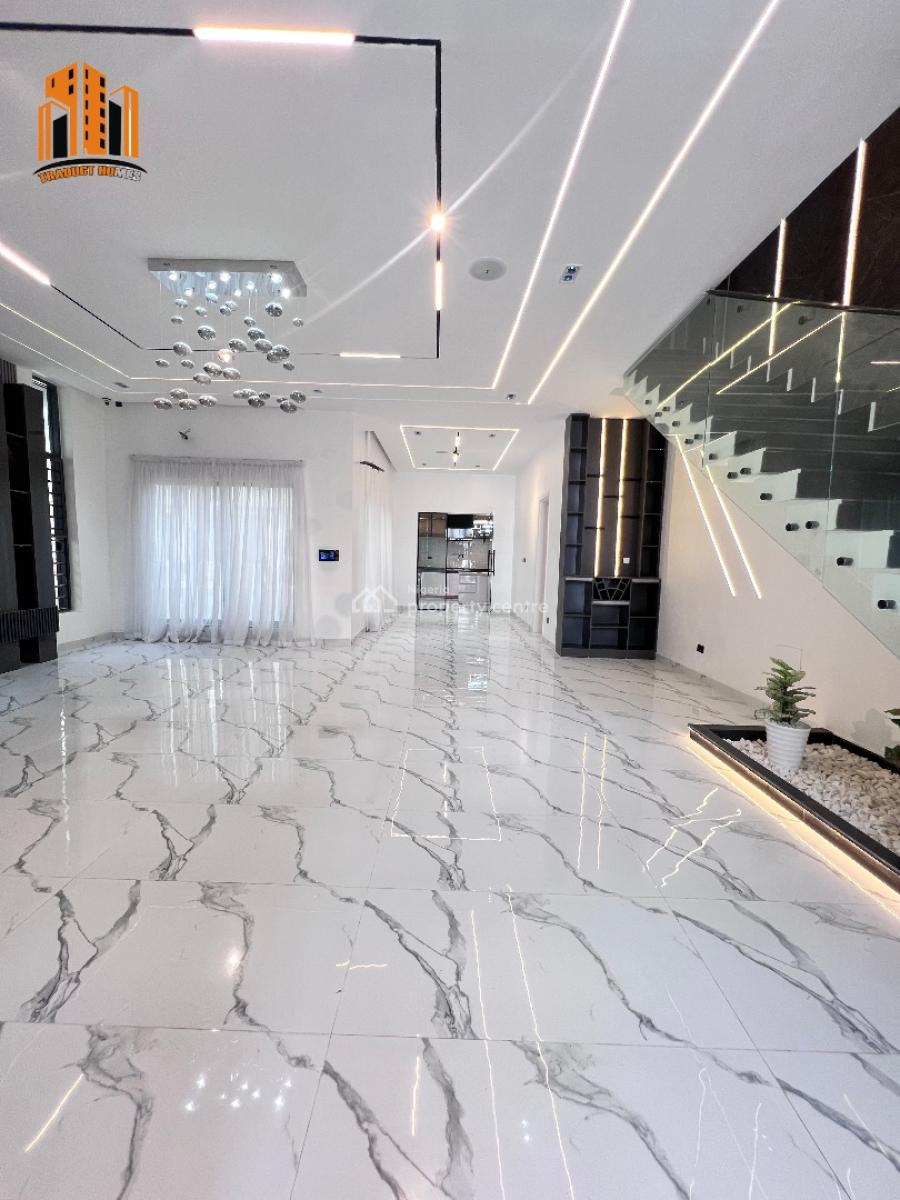 Contemporary 5 Bedroom Automated Detached Duplex, Chevron 2nd Toll Gate, Ikota, Lekki, Lagos, Detached Duplex for Sale