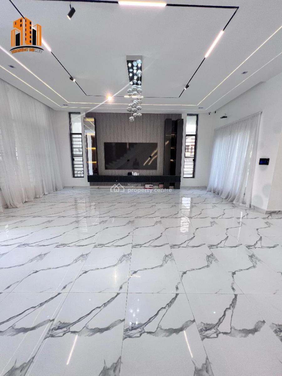Contemporary 5 Bedroom Automated Detached Duplex, Chevron 2nd Toll Gate, Ikota, Lekki, Lagos, Detached Duplex for Sale