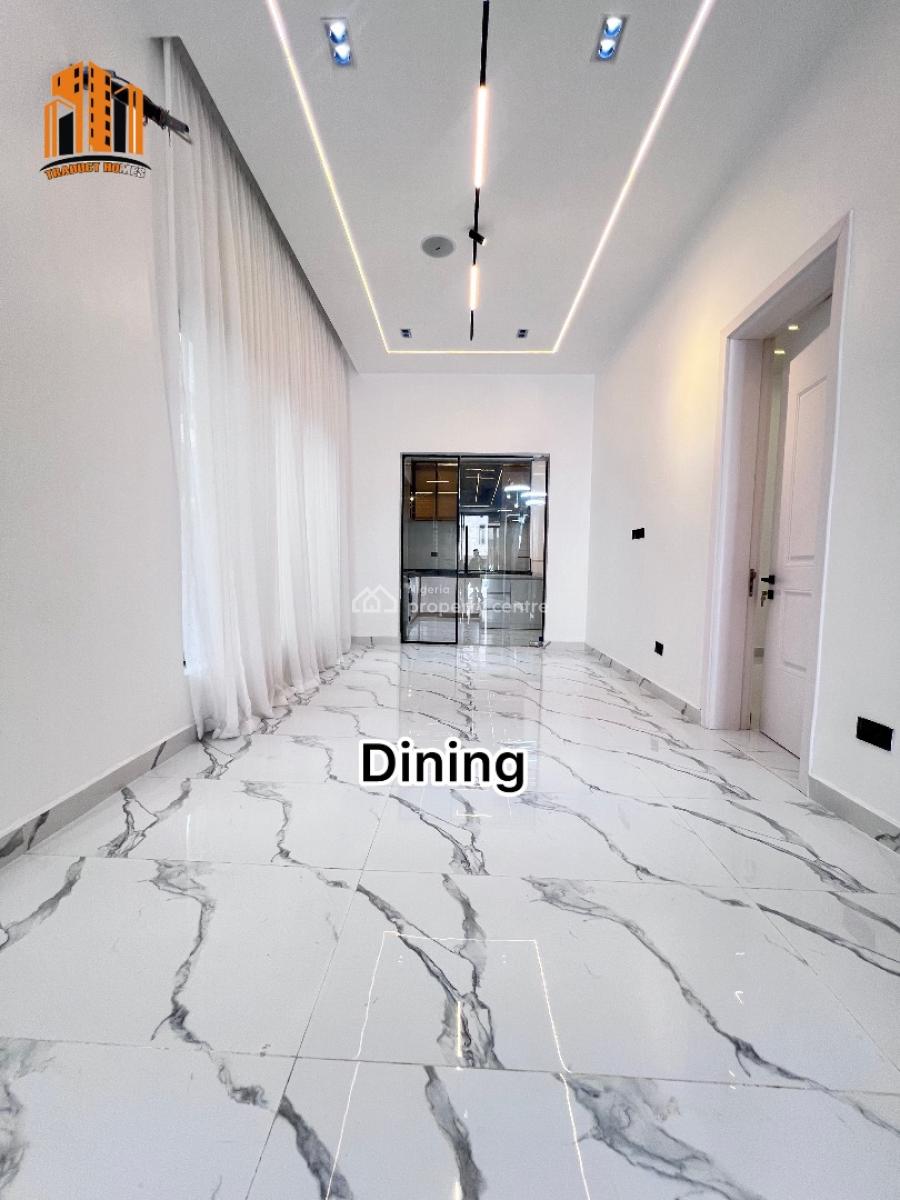 Contemporary 5 Bedroom Automated Detached Duplex, Chevron 2nd Toll Gate, Ikota, Lekki, Lagos, Detached Duplex for Sale