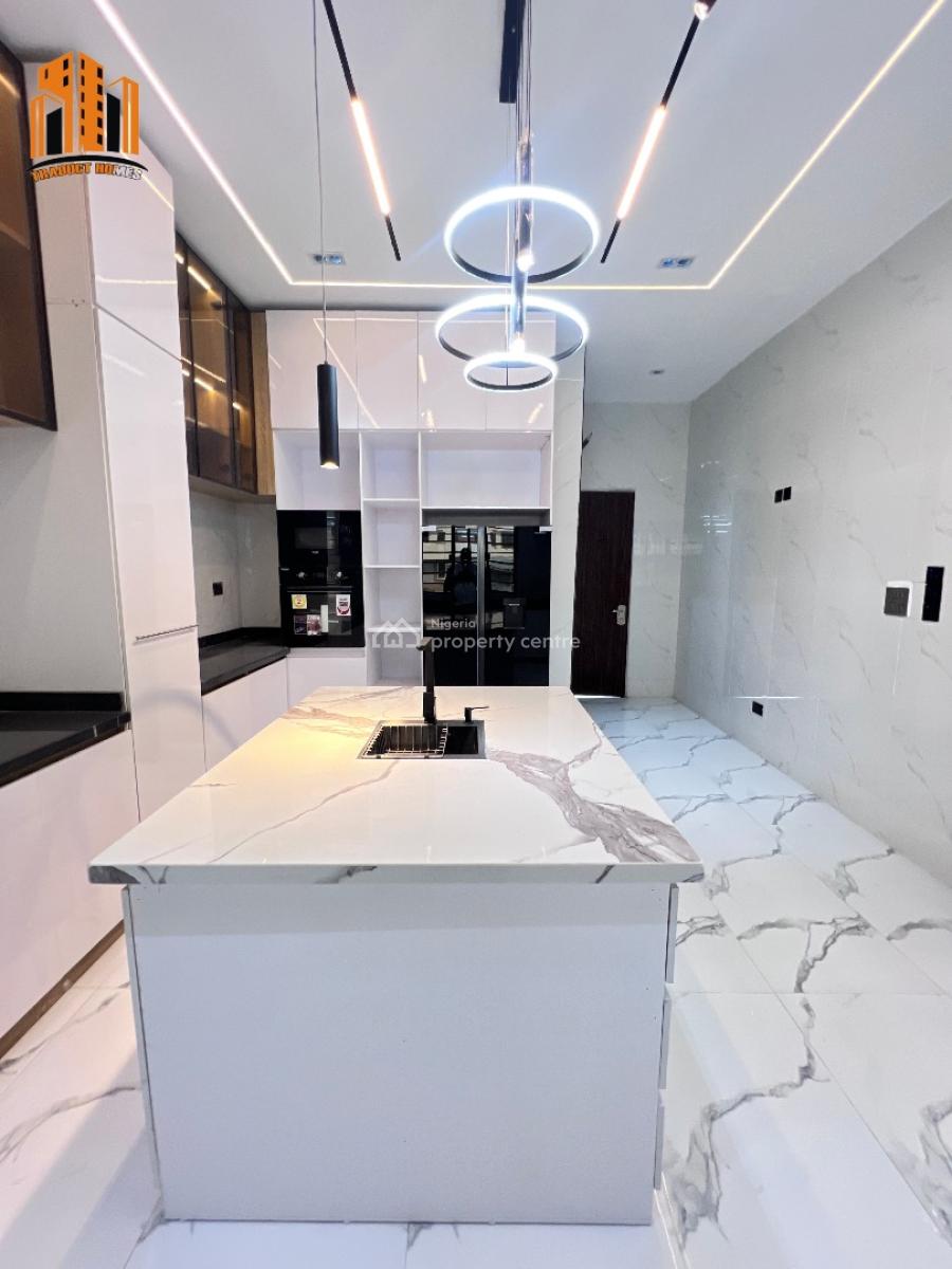 Contemporary 5 Bedroom Automated Detached Duplex, Chevron 2nd Toll Gate, Ikota, Lekki, Lagos, Detached Duplex for Sale