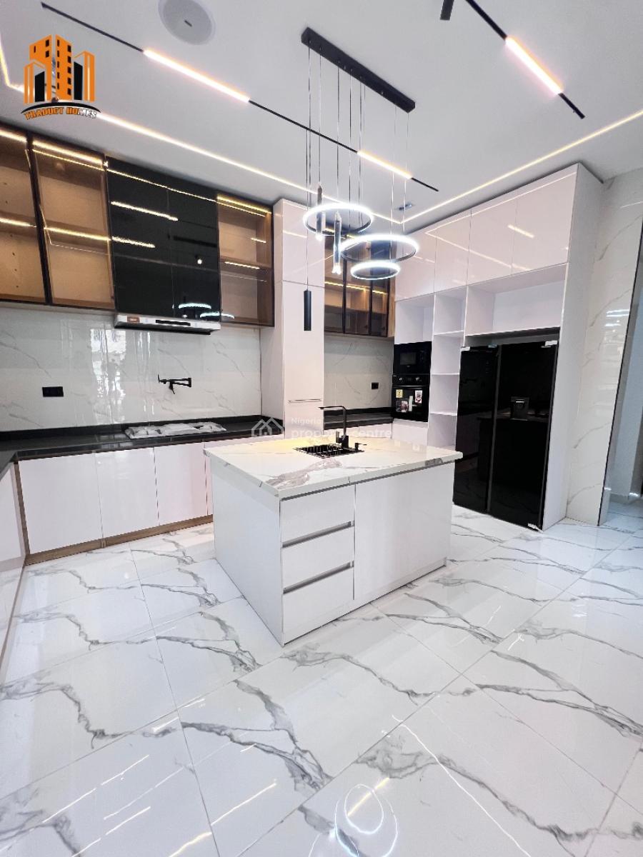 Contemporary 5 Bedroom Automated Detached Duplex, Chevron 2nd Toll Gate, Ikota, Lekki, Lagos, Detached Duplex for Sale