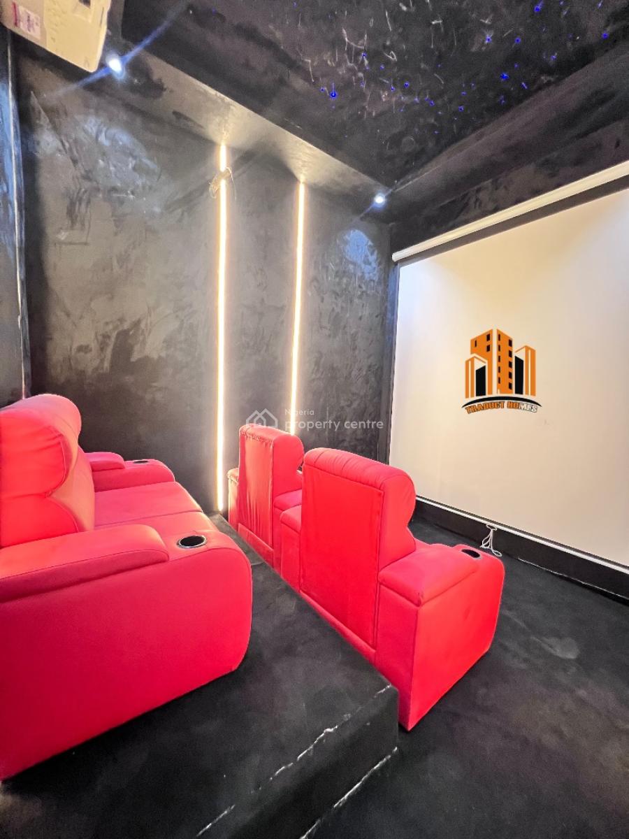 Contemporary 5 Bedroom Automated Detached Duplex, Chevron 2nd Toll Gate, Ikota, Lekki, Lagos, Detached Duplex for Sale