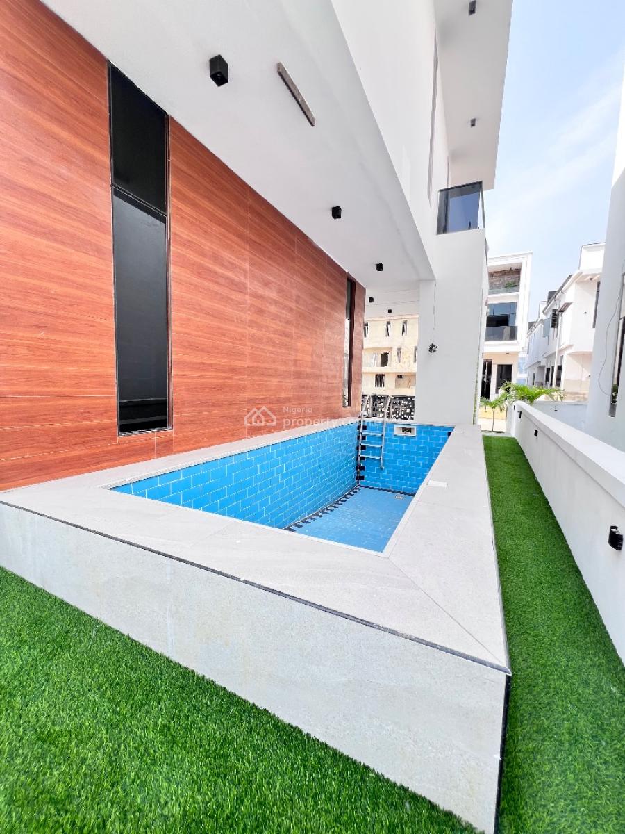 Contemporary 5 Bedroom Automated Detached Duplex, Chevron 2nd Toll Gate, Ikota, Lekki, Lagos, Detached Duplex for Sale