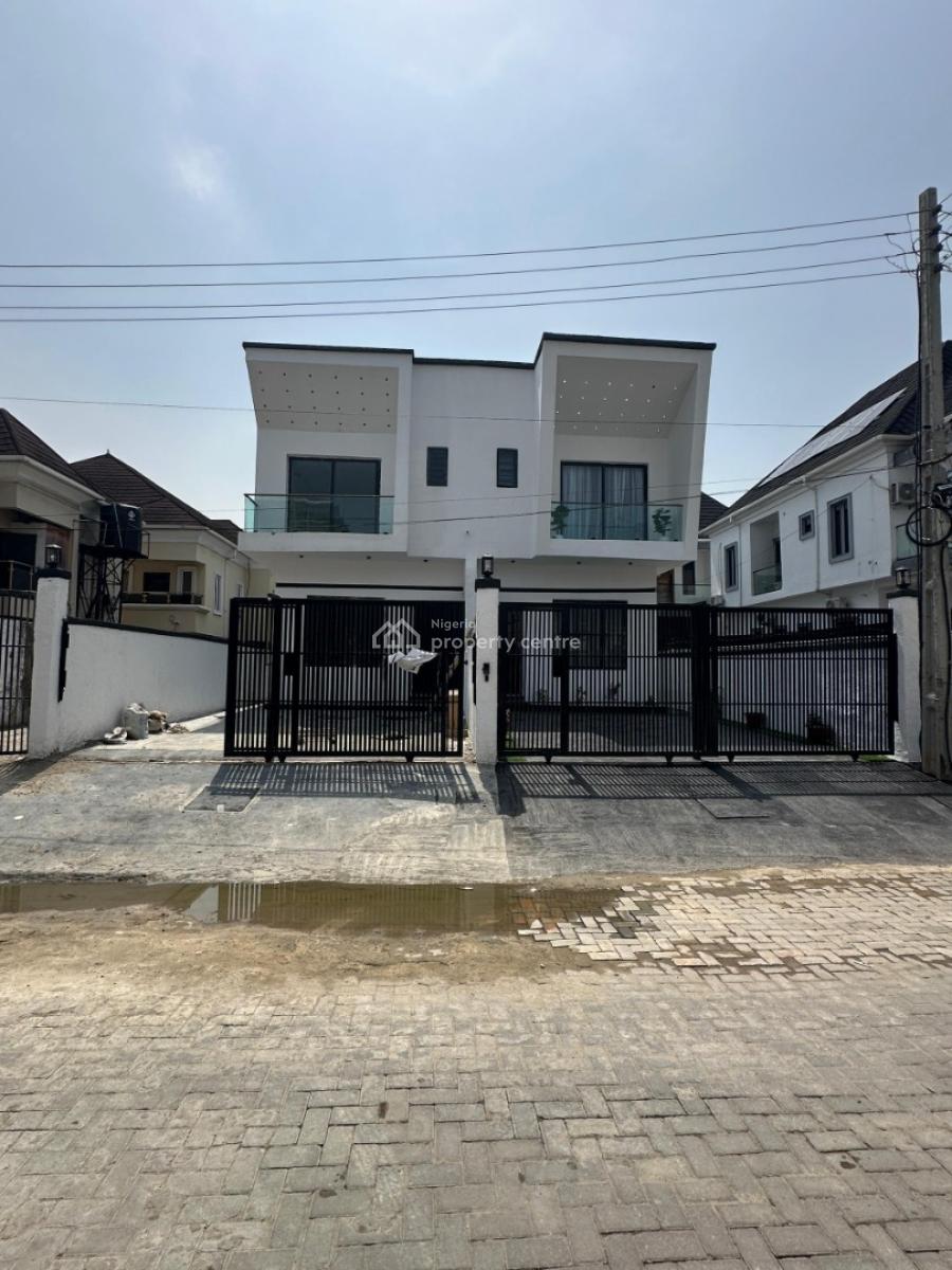 Gorgeous 4bedroom Duplex Within a Serene Environment, Chevron, Lekki, Lagos, Detached Duplex for Sale