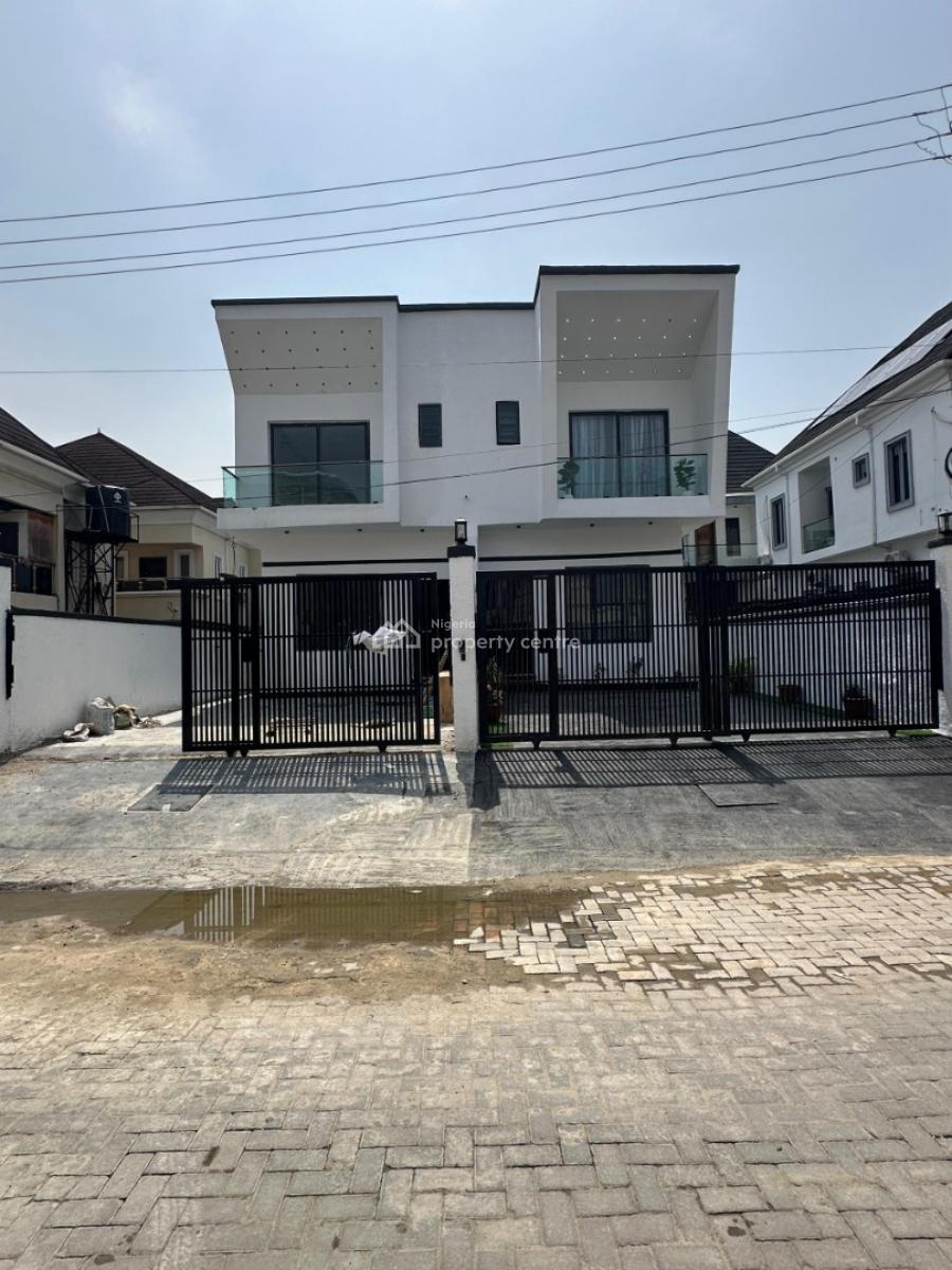 Gorgeous 4bedroom Duplex Within a Serene Environment, Chevron, Lekki, Lagos, Detached Duplex for Sale