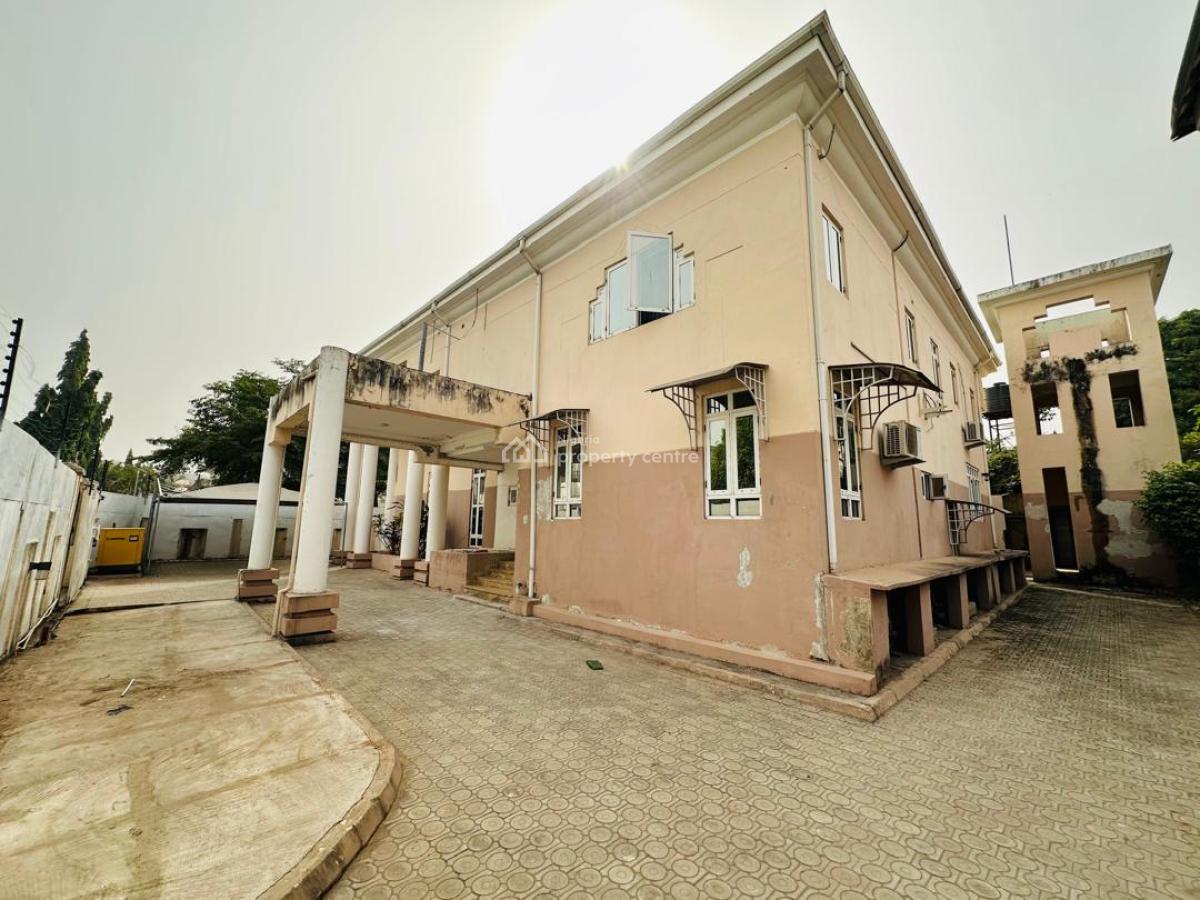 Well Built 5 Bedroom Fully Detached Duplex with 2room Bq, Maitama District Abuja Diplomatic Zone, Maitama District, Abuja, Detached Duplex for Rent