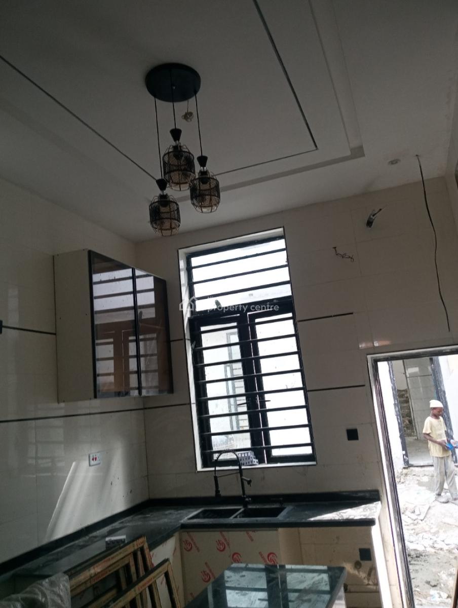 Gunue Luxurious 3 Bedroom Terrace Duplex in a Beautiful Estate, Awayaya Ologofe Ajah Close to The Road. Meridian Estate, Ajah, Lagos, Terraced Duplex for Rent