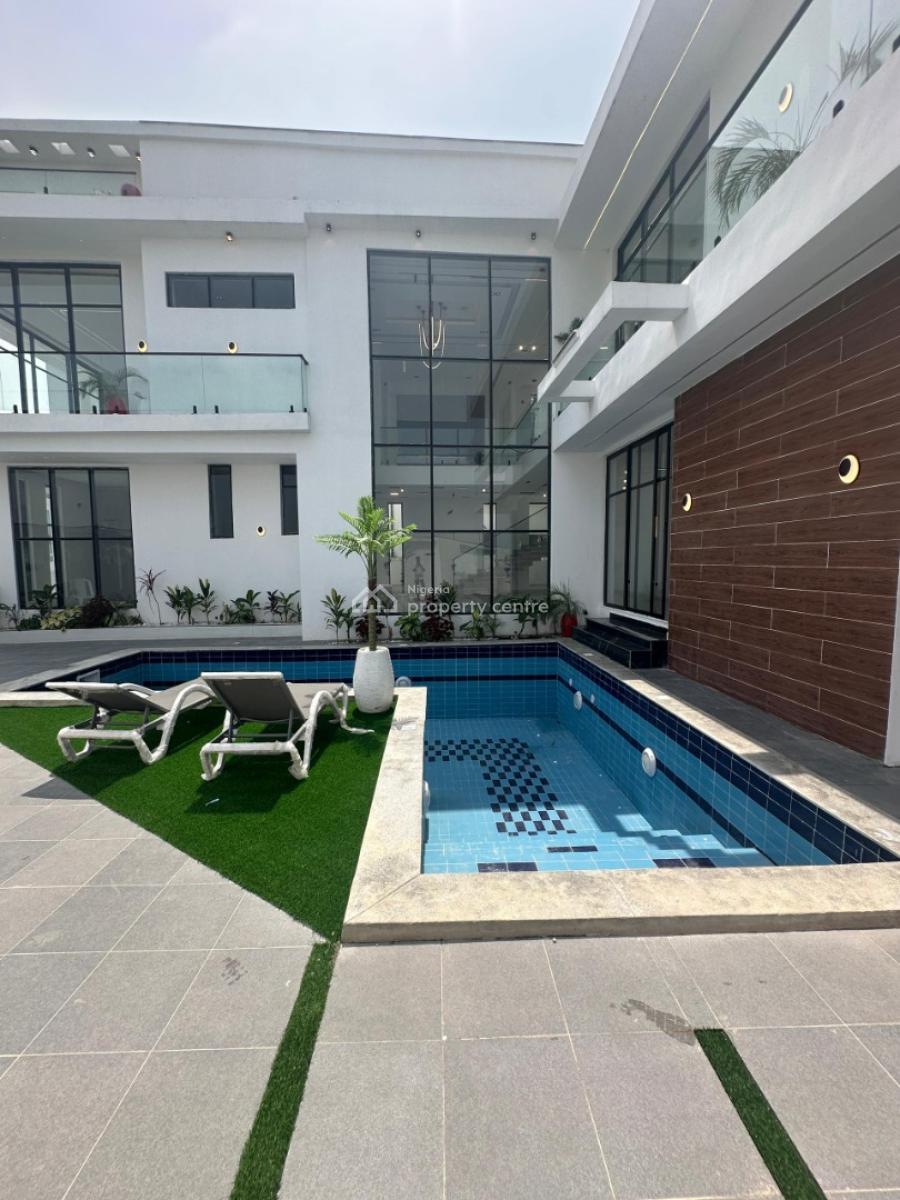 Magnificent 5 Bedroom Duplex with a Cinema,pool,gym and Bq, Chevron, Lekki, Lagos, Detached Duplex for Sale
