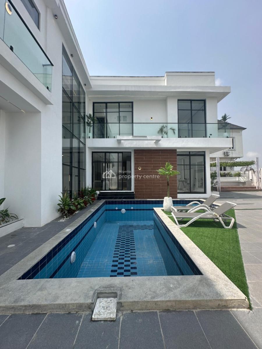 Magnificent 5 Bedroom Duplex with a Cinema,pool,gym and Bq, Chevron, Lekki, Lagos, Detached Duplex for Sale