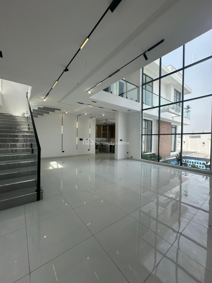 Magnificent 5 Bedroom Duplex with a Cinema,pool,gym and Bq, Chevron, Lekki, Lagos, Detached Duplex for Sale