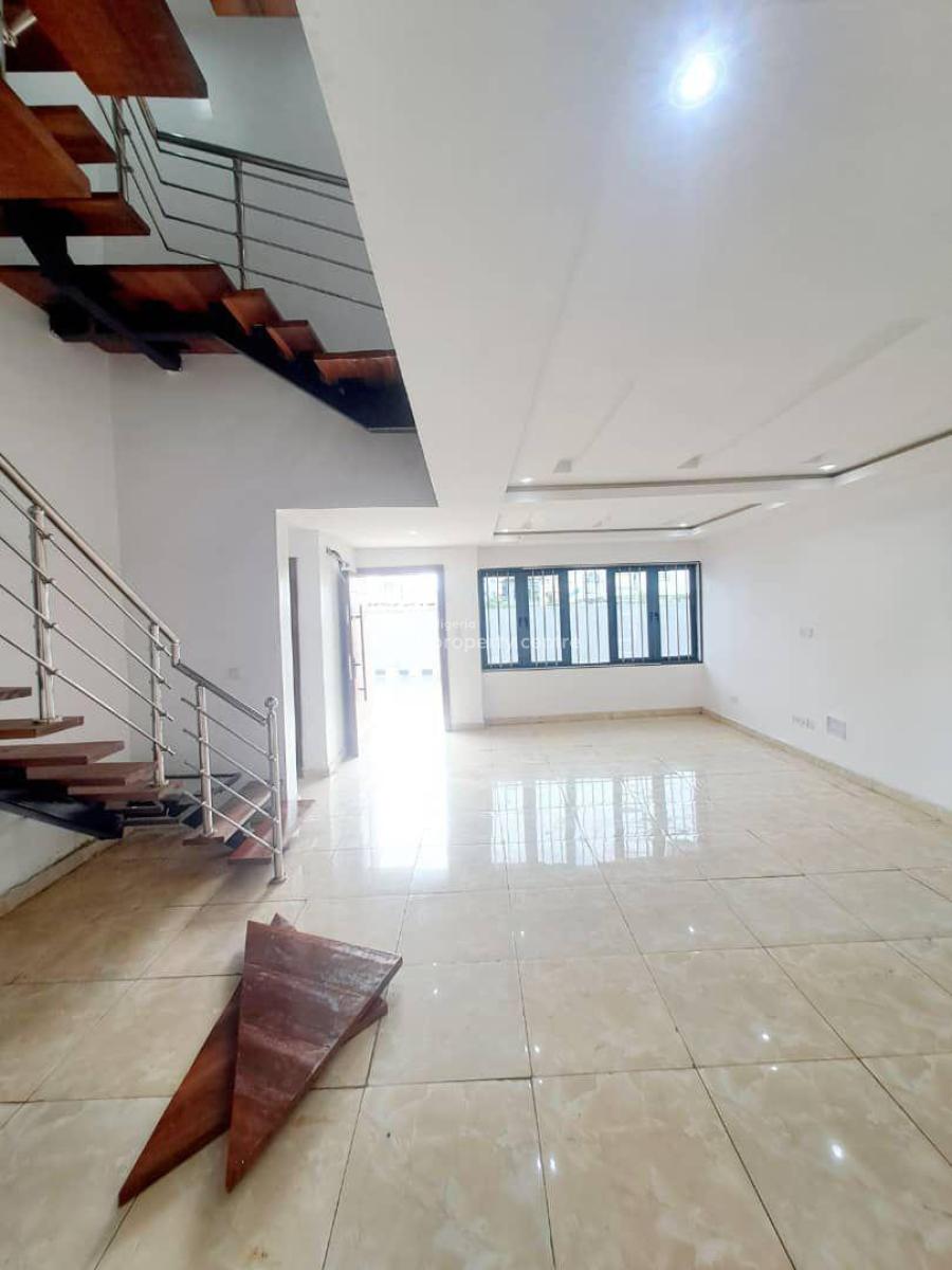 Four (4) Bedroom Terrace  House with 1 Room Boys Quarter, Swimming Etc, Lekki Phase 1, Lekki, Lagos, House for Rent