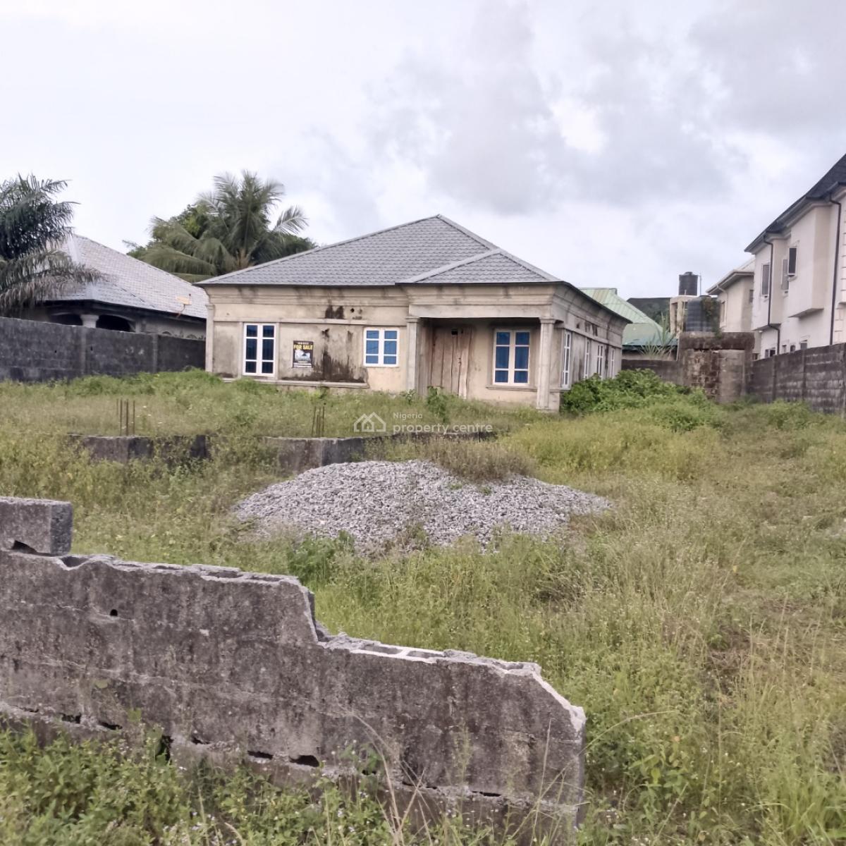 Massive 3 Bedrooms Flat Carcases 770sqm, Onosa, Ibeju Lekki, Lagos, Detached Bungalow for Sale