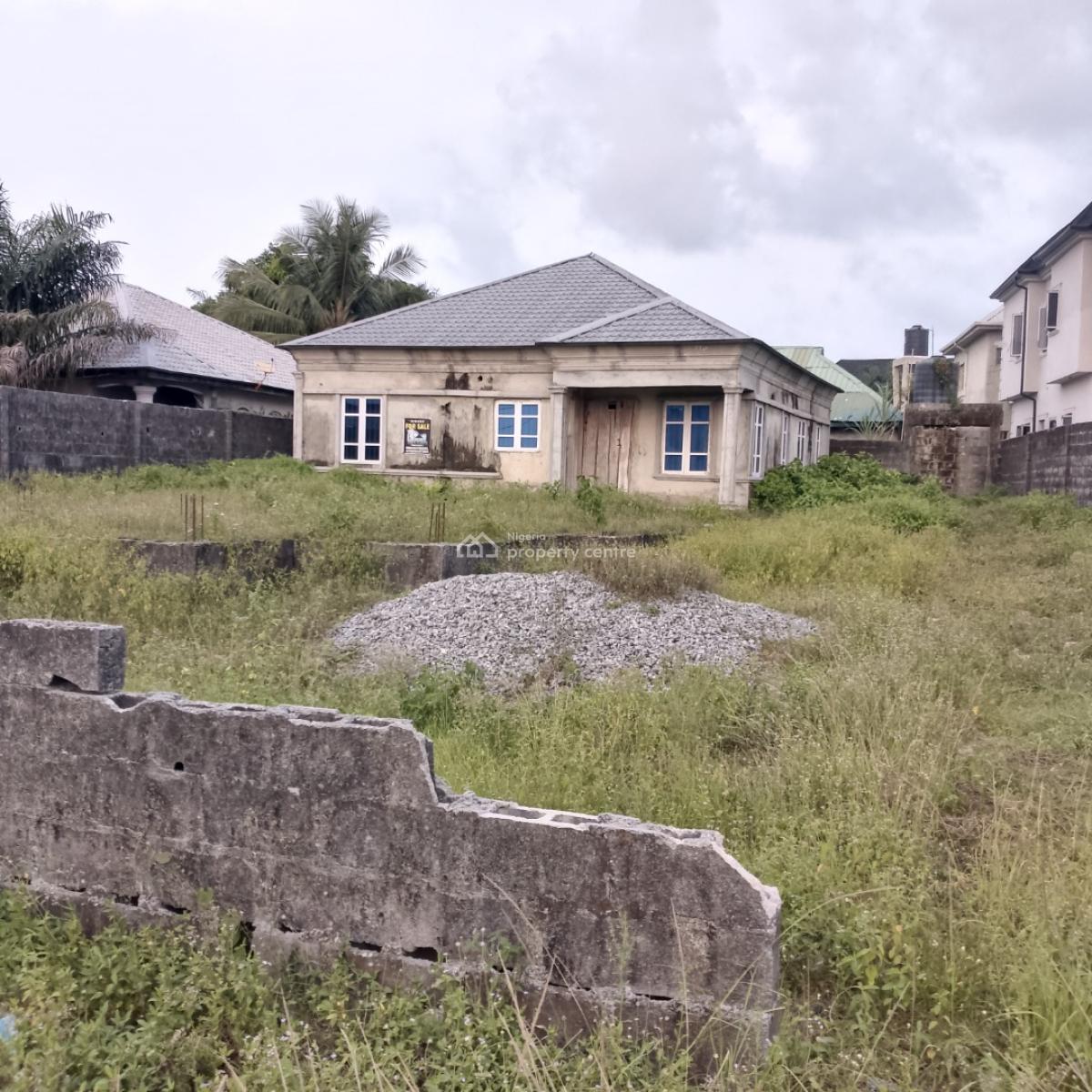Massive 3 Bedrooms Flat Carcases 770sqm, Onosa, Ibeju Lekki, Lagos, Detached Bungalow for Sale
