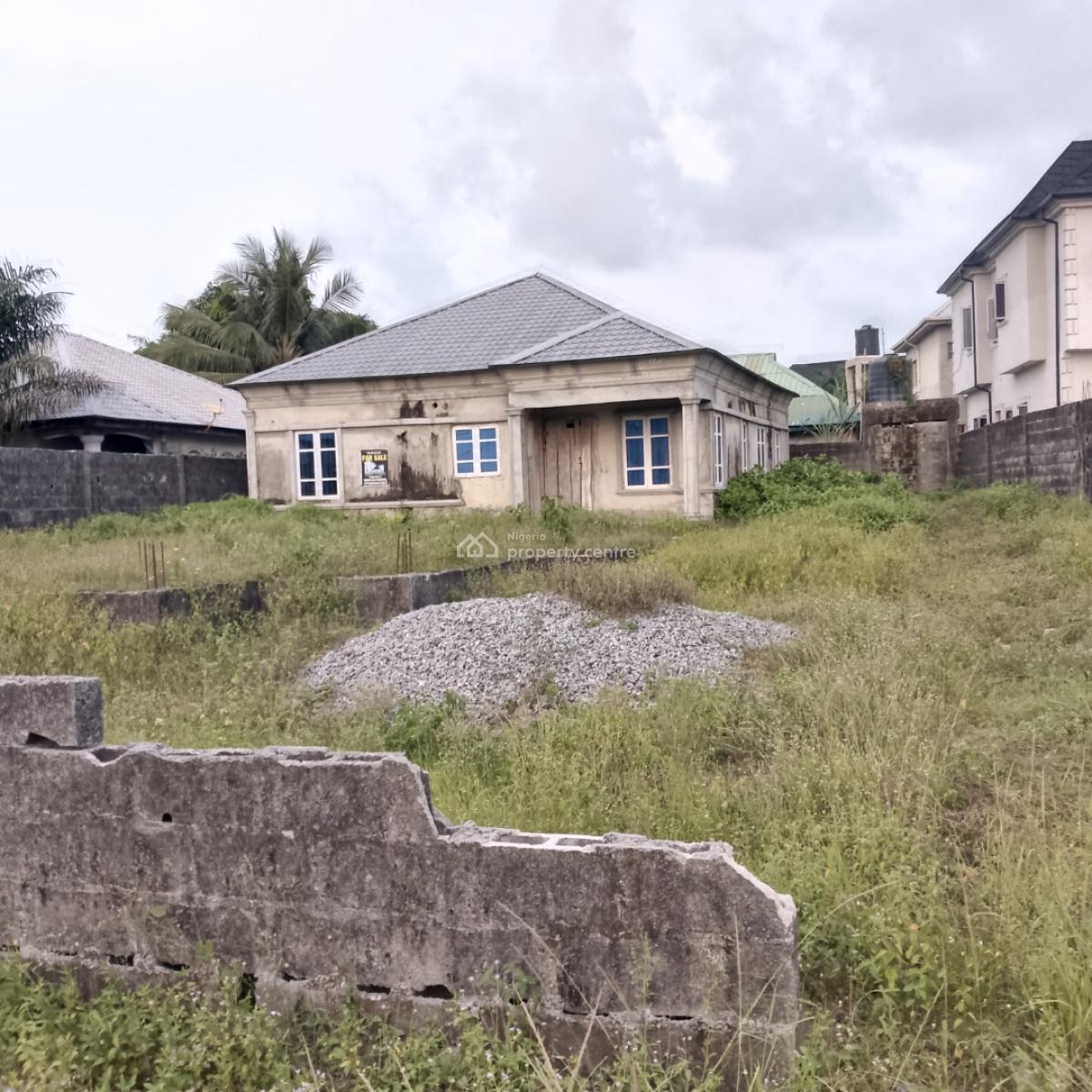 Massive 3 Bedrooms Flat Carcases 770sqm, Onosa, Ibeju Lekki, Lagos, Detached Bungalow for Sale