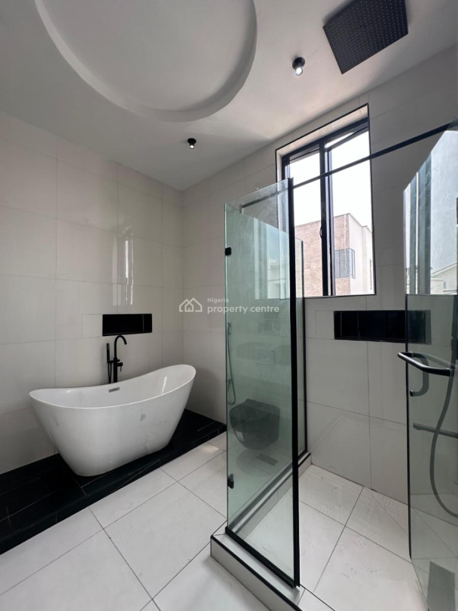 Enormous 5 Bedroom Duplex with a Bq and a Beautiful Garden, Chevron, Lekki, Lagos, Detached Duplex for Sale