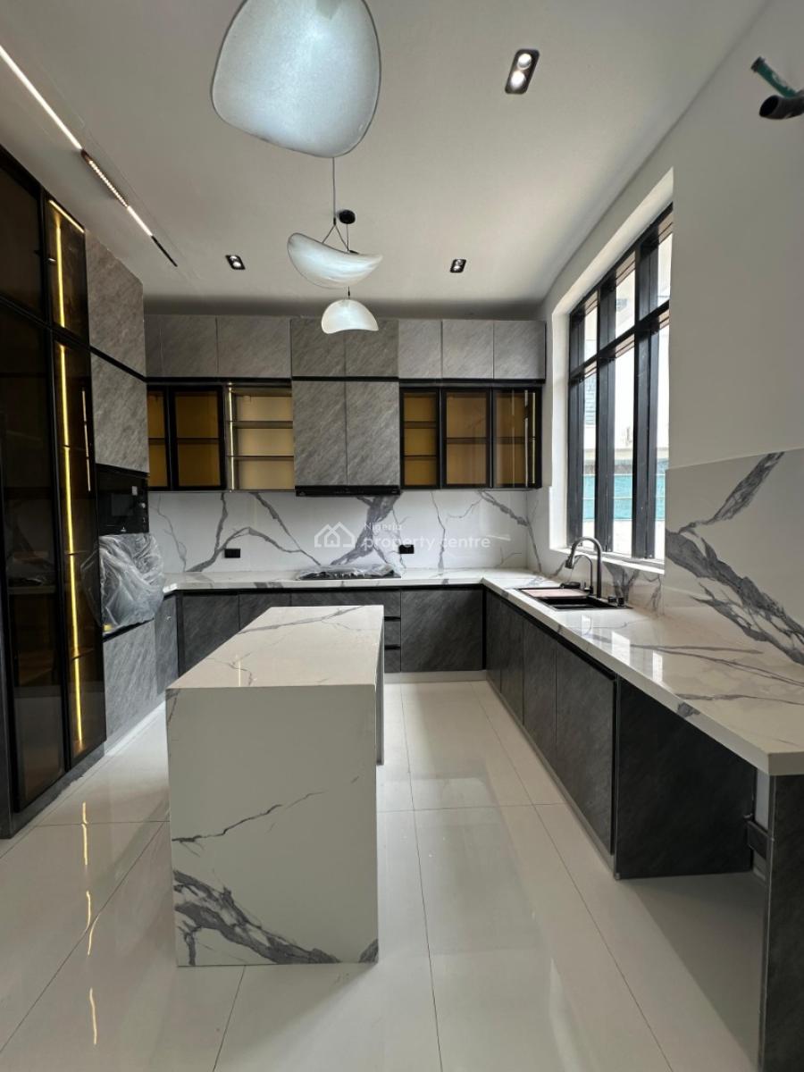 Enormous 5 Bedroom Duplex with a Bq and a Beautiful Garden, Chevron, Lekki, Lagos, Detached Duplex for Sale