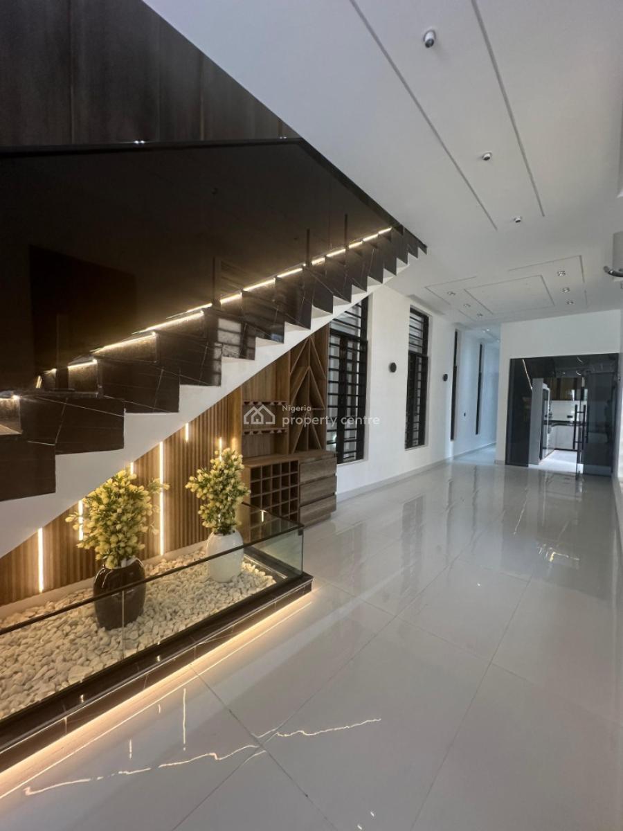 Excellent 5 Bedroom Duplex with a Bq and a Pool, Chevron, Lekki, Lagos, Detached Duplex for Sale