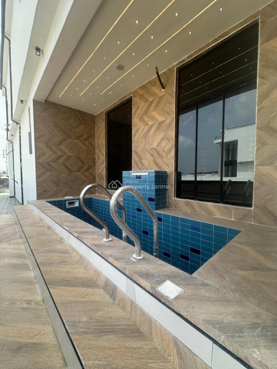 Excellent 5 Bedroom Duplex with a Bq and a Pool, Chevron, Lekki, Lagos, Detached Duplex for Sale