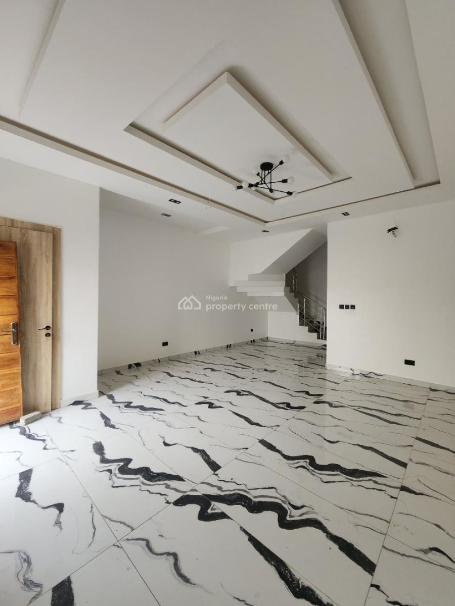 Lovely 4 Bedroom Semi Detached Duplex with Bq in a Secured Estate, Chevron Toll Gate, Orchid Road, Lekki, Lagos, Semi-detached Duplex for Sale
