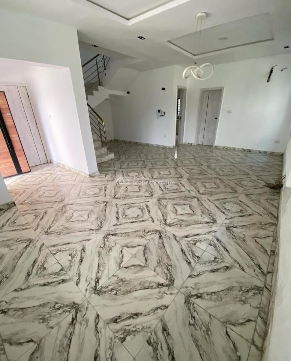 Serviced 4 Bedroom En-suite Terraced Duplex with an Enclosed Fitted Kitchen, Ikate Elegushi, Lekki, Lagos, Terraced Duplex for Rent