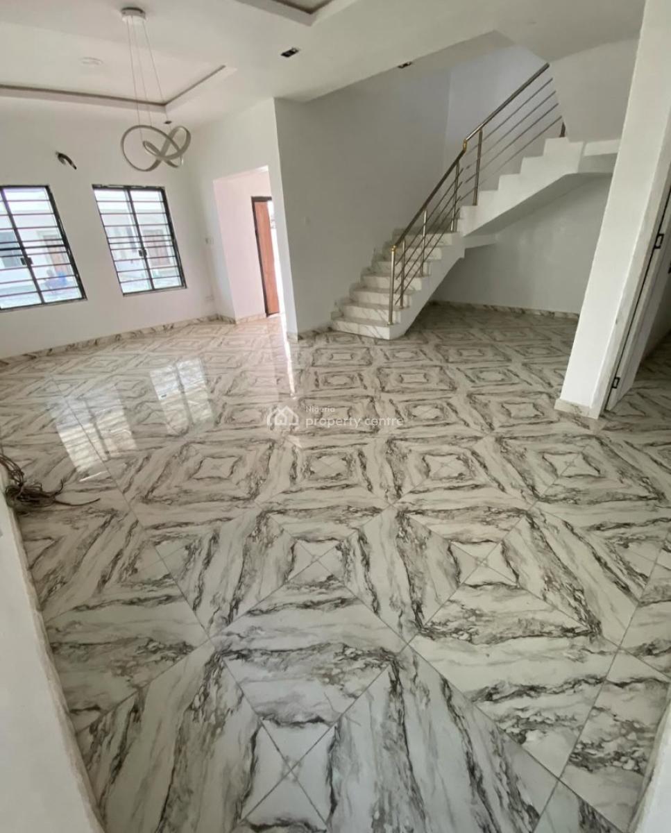 Serviced 4 Bedroom En-suite Terraced Duplex with an Enclosed Fitted Kitchen, Ikate Elegushi, Lekki, Lagos, Terraced Duplex for Rent