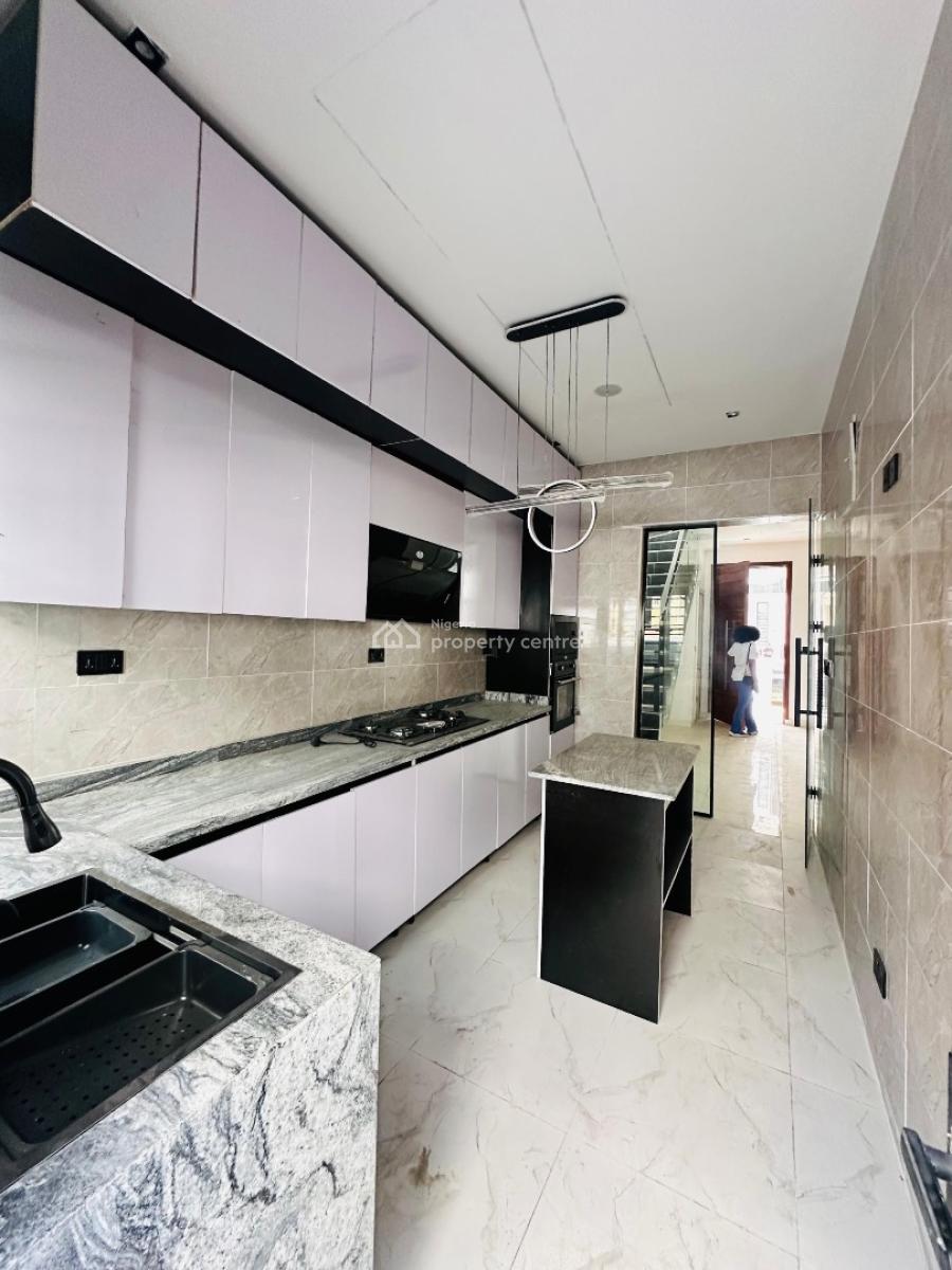 Luxurious 4 Bedrooms Terraced Duplex. Self Compound, Ikota Gra, Ikota, Lekki, Lagos, Detached Duplex for Sale