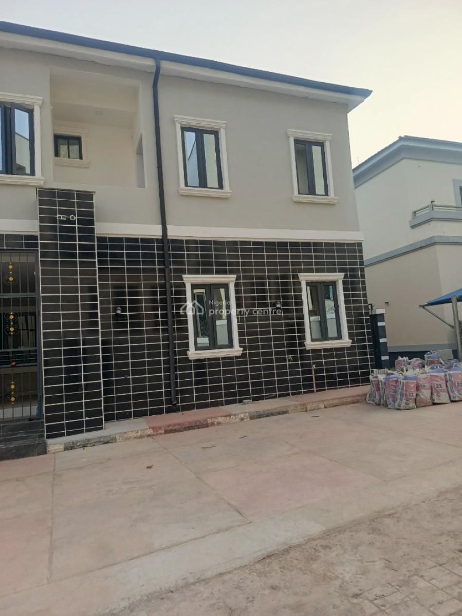 Clean 4 Bedroom Terrace Duplex with a Bq Attached, Guzape District, Abuja, House for Rent
