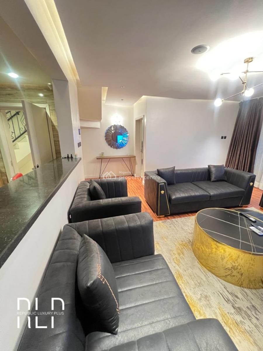 Luxuriously  Furnished 4 Bedrooms Maisonette, Galadimawa, Abuja, Terraced Duplex for Rent