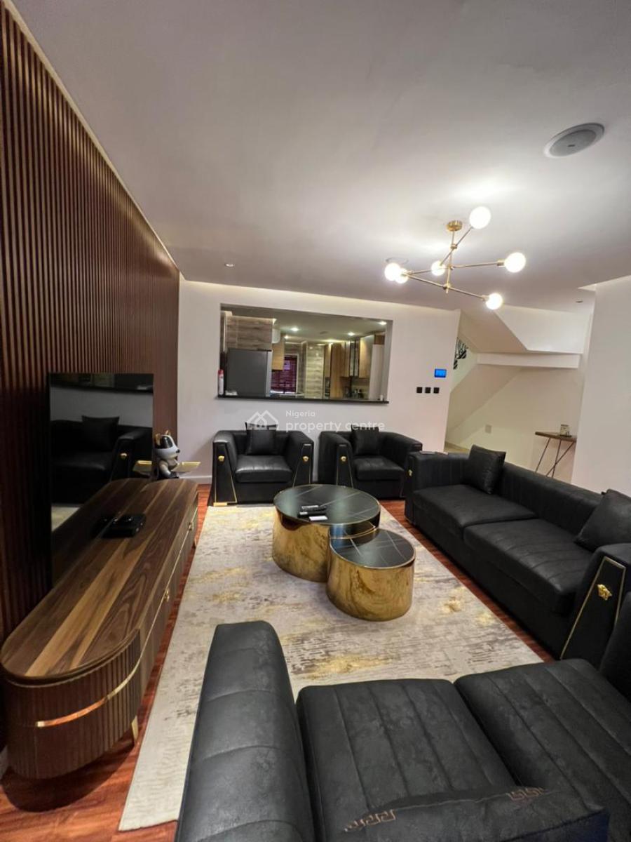 Luxuriously  Furnished 4 Bedrooms Maisonette, Galadimawa, Abuja, Terraced Duplex for Rent