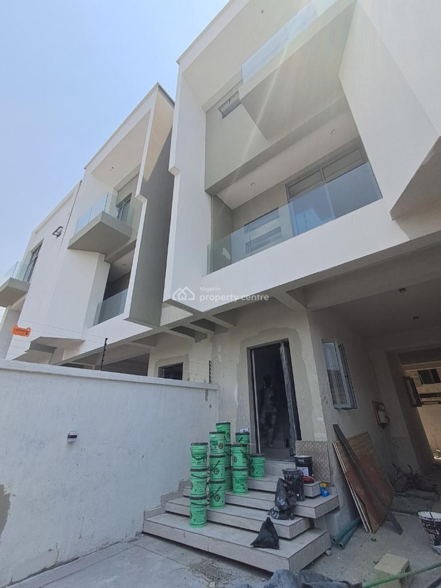 Exclusive 3 Bedroom Terrace Plus Bq in a Self Compund., Lekki Phase 1, Lekki, Lagos, Terraced Duplex for Sale