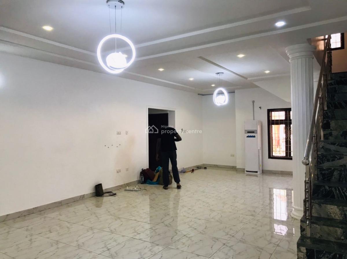 a Semi Serviced 4bedroom Duplex with 1bq at River Park, Cluster 1 River Park Estate, Lugbe District, Abuja, Semi-detached Duplex for Rent