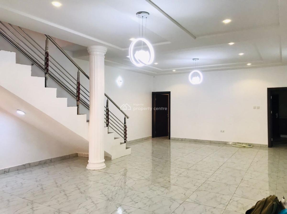 a Semi Serviced 4bedroom Duplex with 1bq at River Park, Cluster 1 River Park Estate, Lugbe District, Abuja, Semi-detached Duplex for Rent